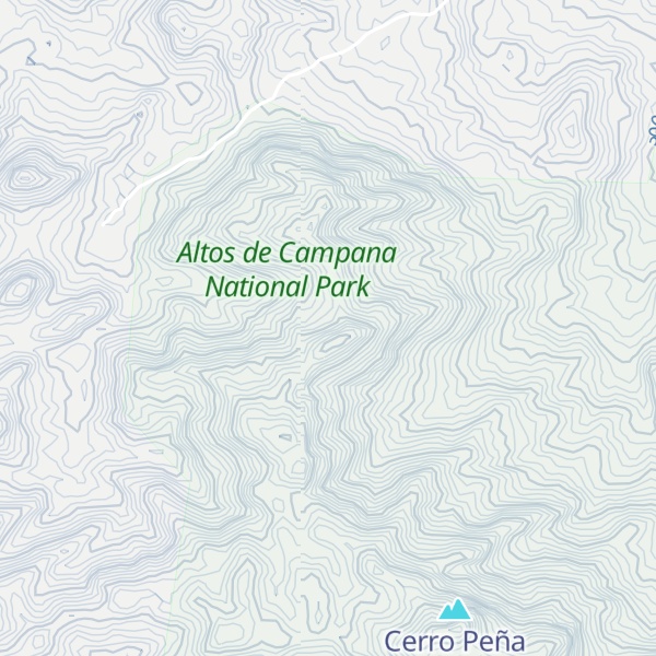 Map of Cerro Chato
