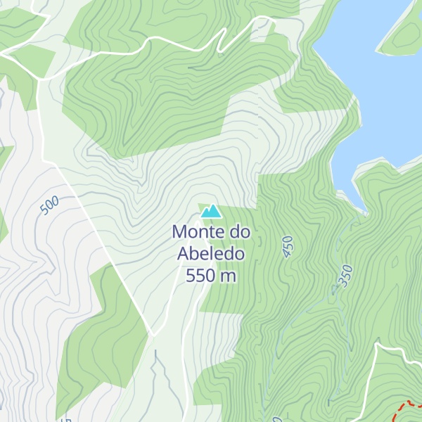 Map of Monte do Abeledo
