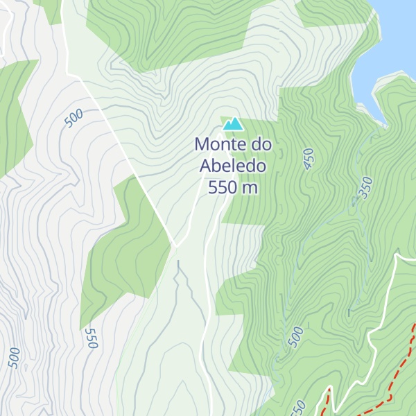 Map of Pena Cavada