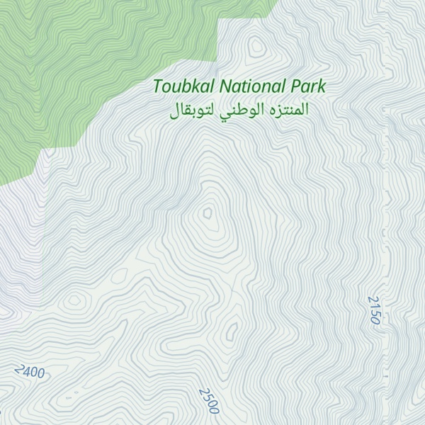 Map of Adrar Takherkhort