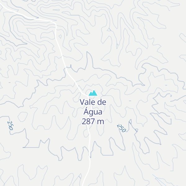 Map of Vale de Água