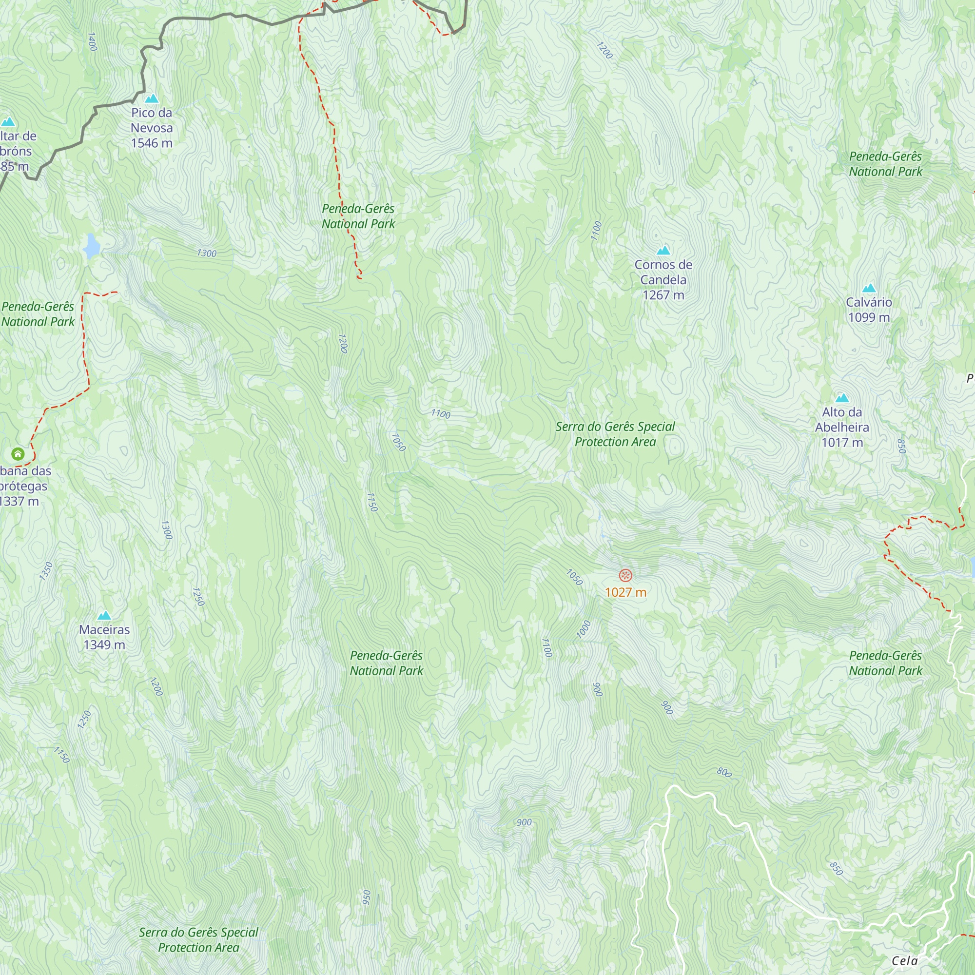 Cabana de Biduiças map
