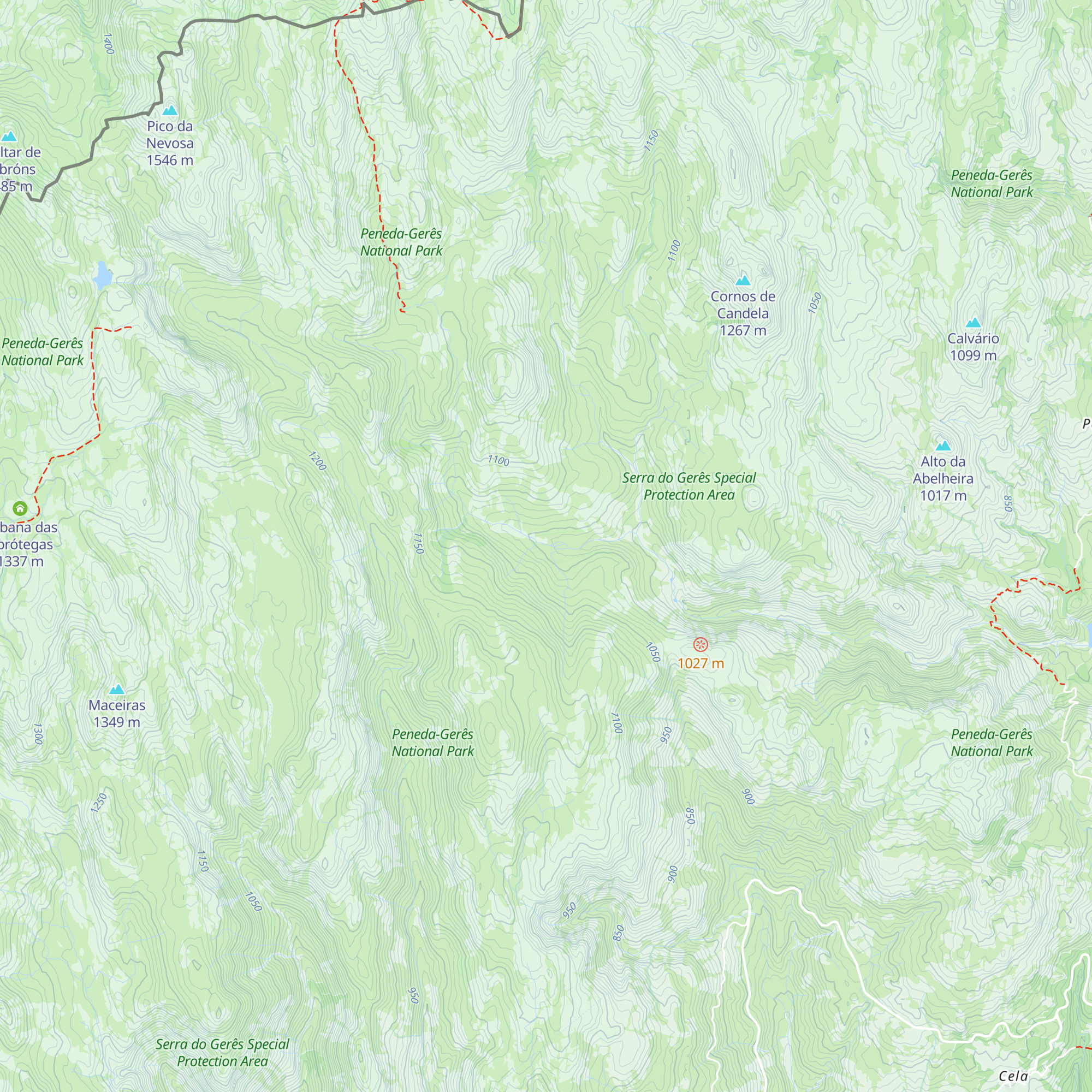 Cabana de Biduiças map