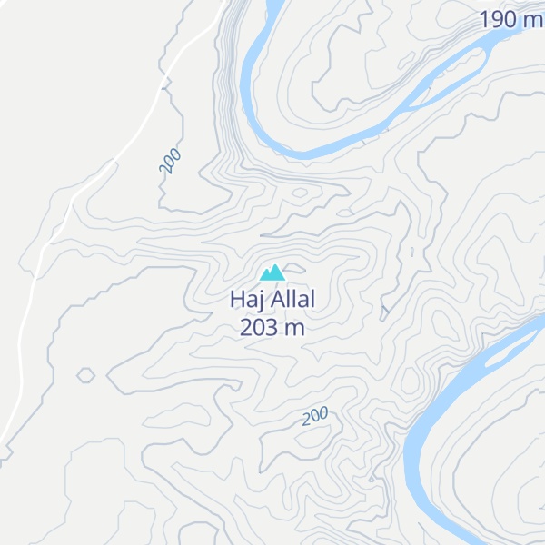 Map of Haj Allal