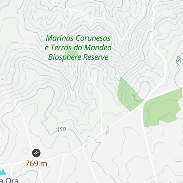 Map of Coto das Pedreiras