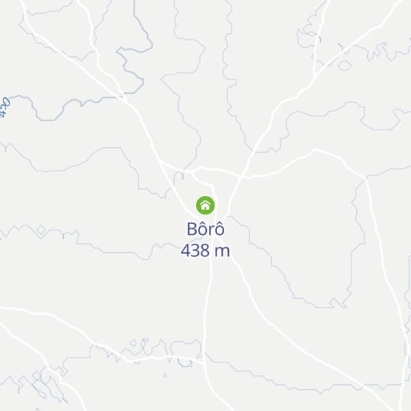 Map of Bôrô
