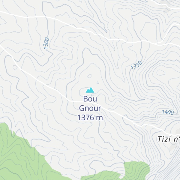 Map of Bou Gnour