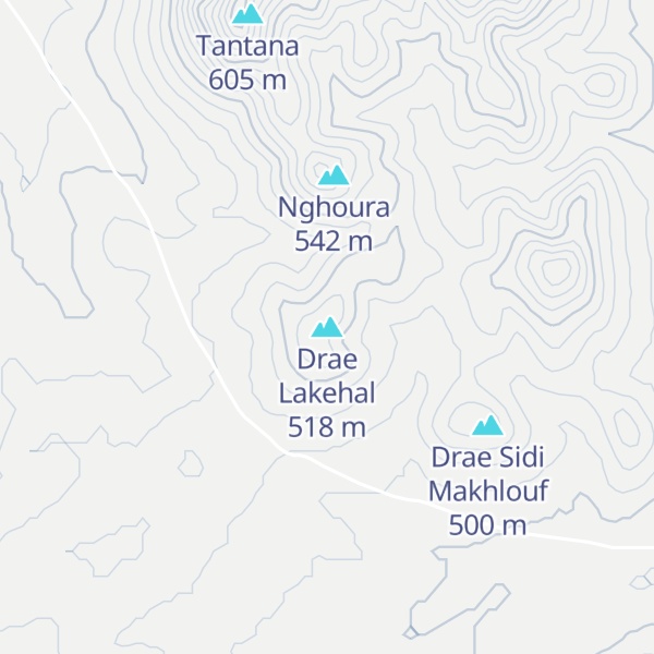 Map of Drae Lakehal