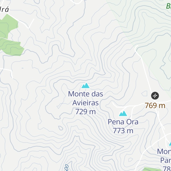 Map of Monte das Avieiras