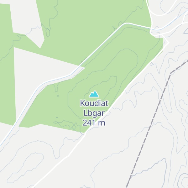 Map of Koudiat Lbgar