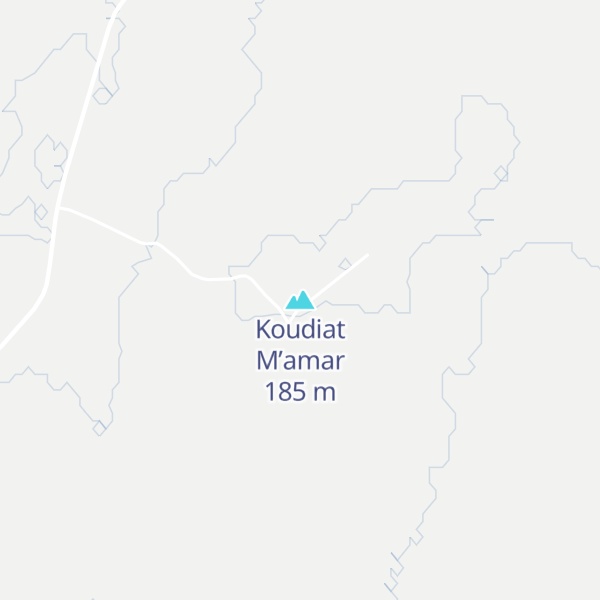 Map of Koudiat M’amar