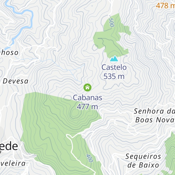 Map of Cabanas