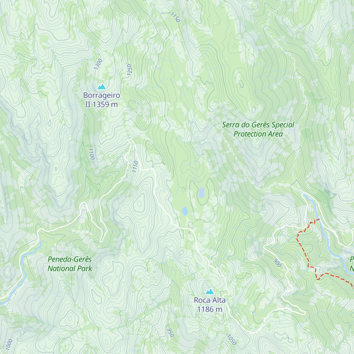Abrigo de Lagoa map