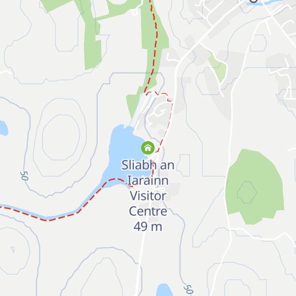 Map of Sliabh an Iarainn Visitor Centre