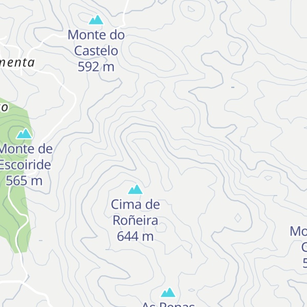 Map of Espiñeira