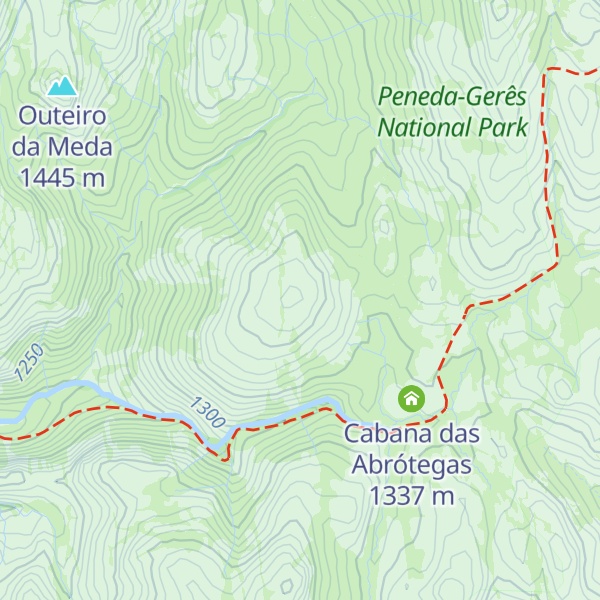 Map of Outeiro Redondo