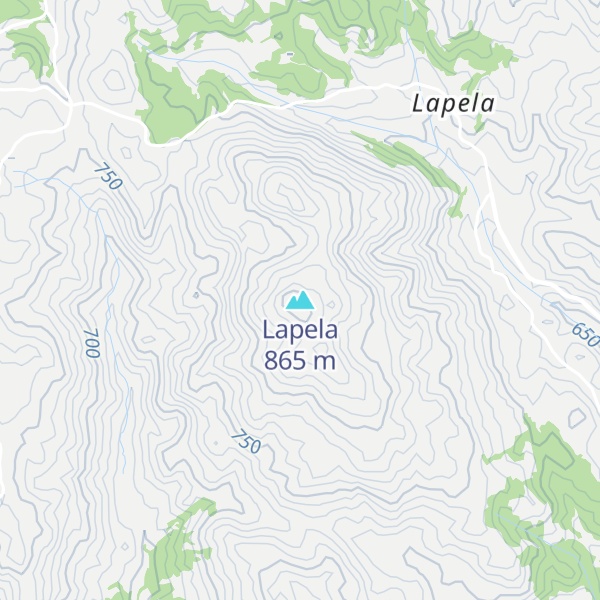 Map of Lapela