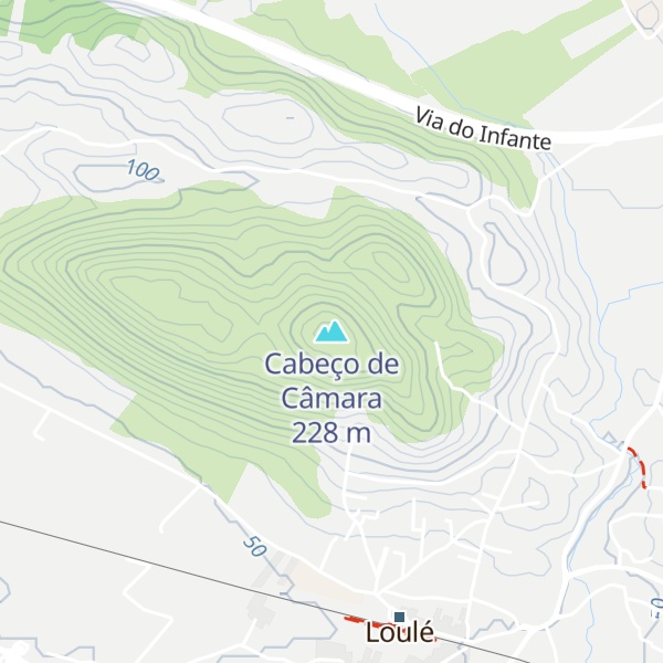 Map of Cabeço de Câmara