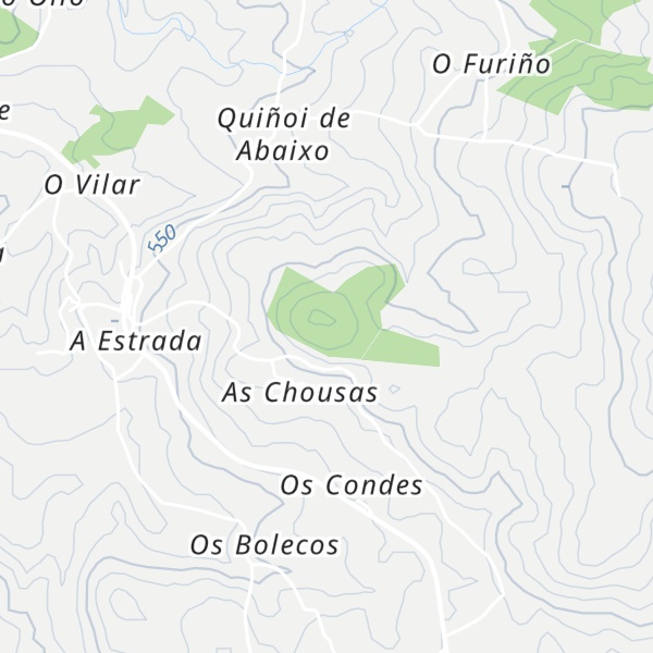 Map of O Outeiro