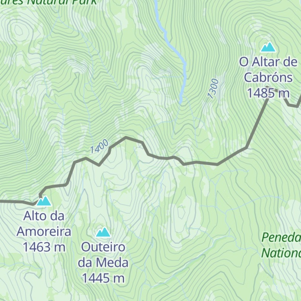Map of Portela da Amoreira
