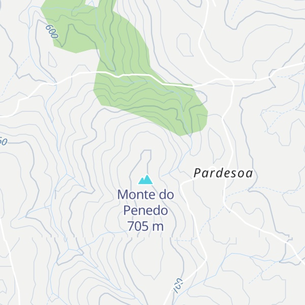 Map of O Penedo