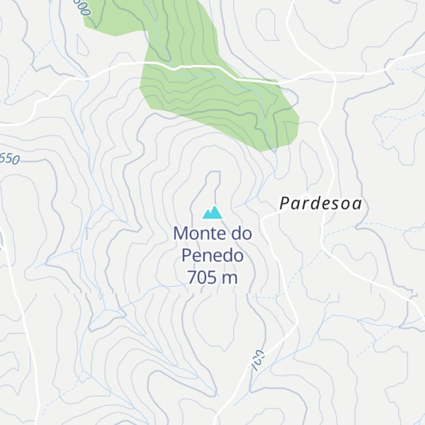 Map of Monte do Penedo