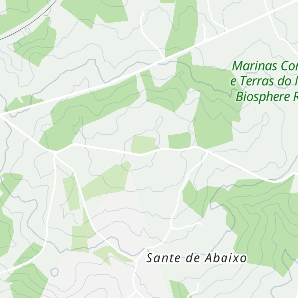 Map of O Enxameado