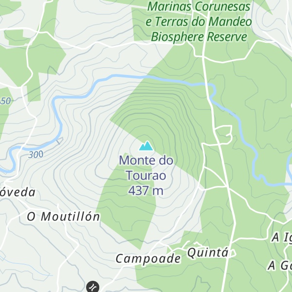 Map of Monte do Tourao