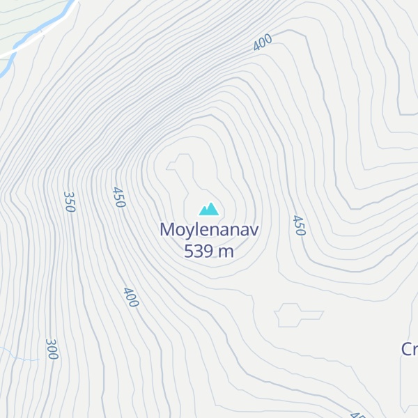 Map of Moylenanav