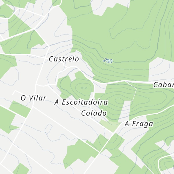 Map of O Coto
