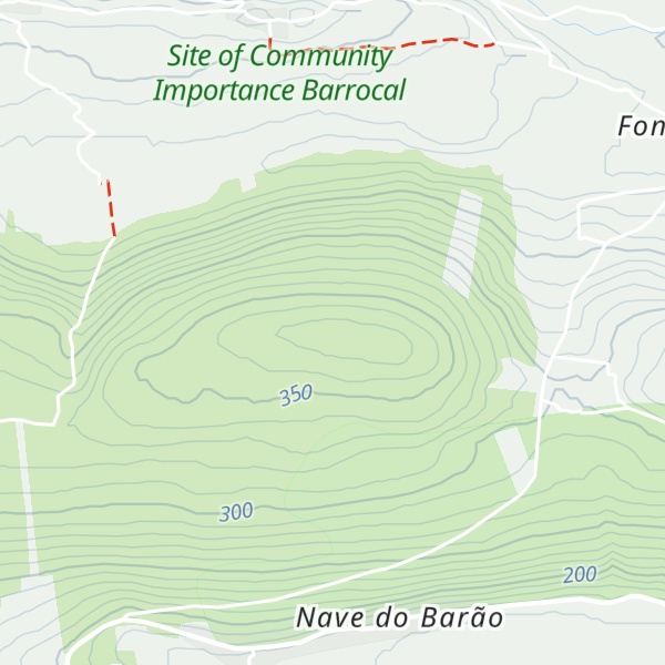 Map of Cabeço de Areia