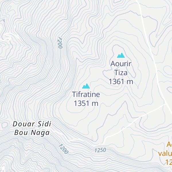 Map of Tifratine