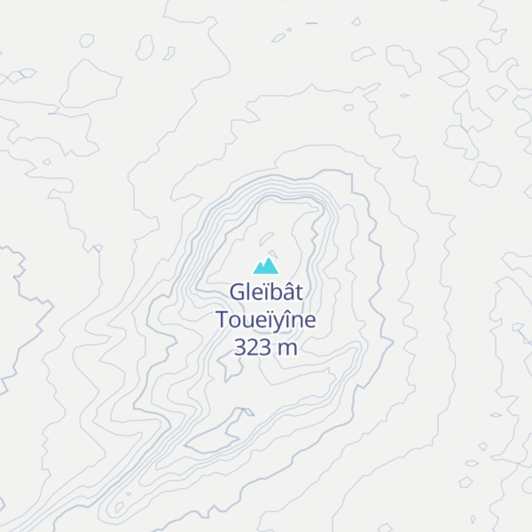 Map of Gleïbât Toueïyîne