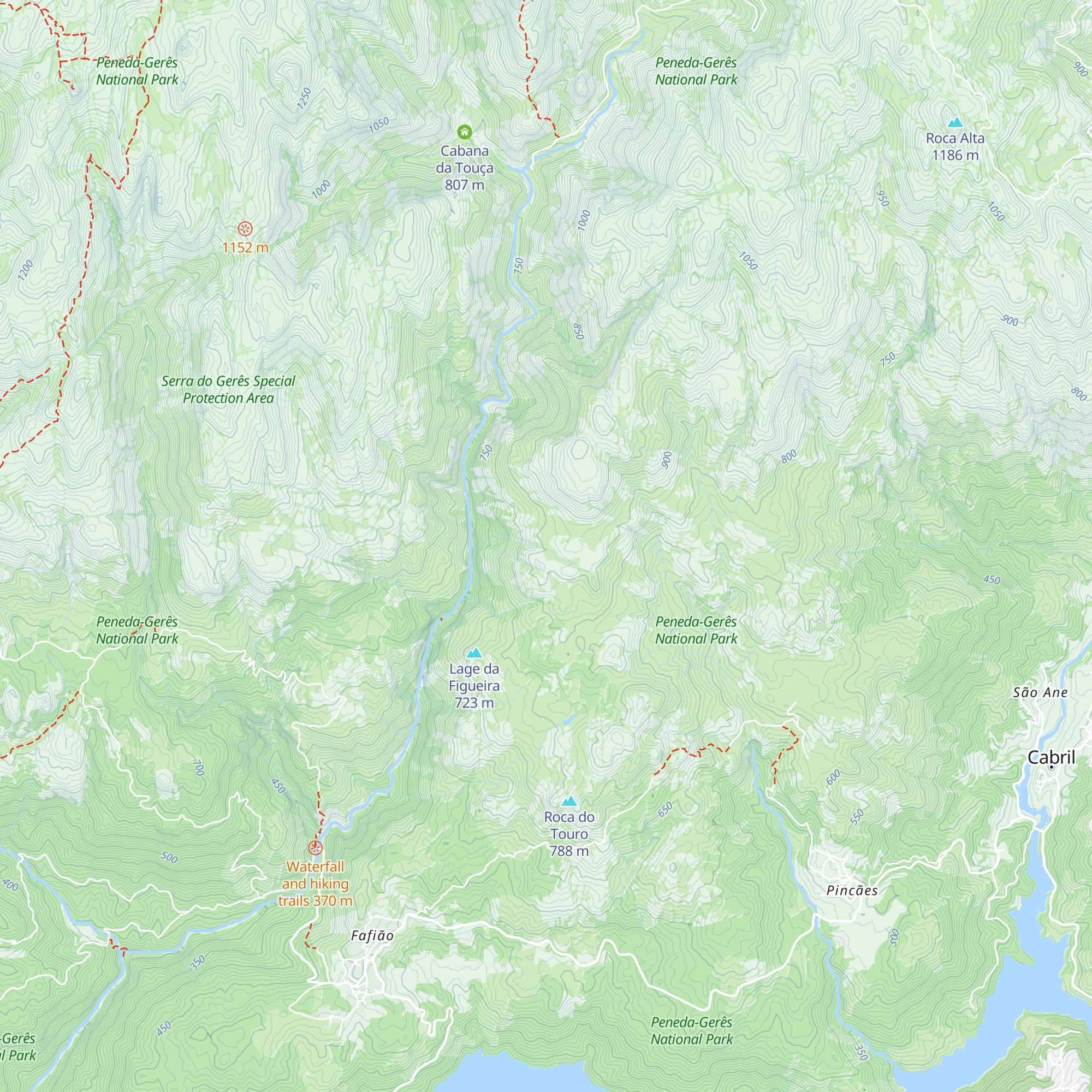 Cabana do Vidoal map