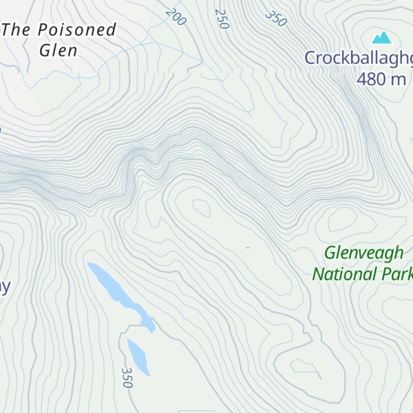 Map of An Cnoc Fada