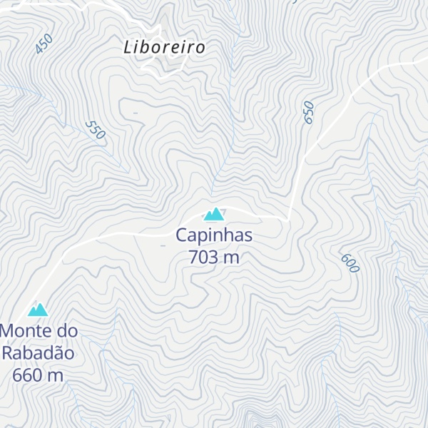 Map of Capinhas