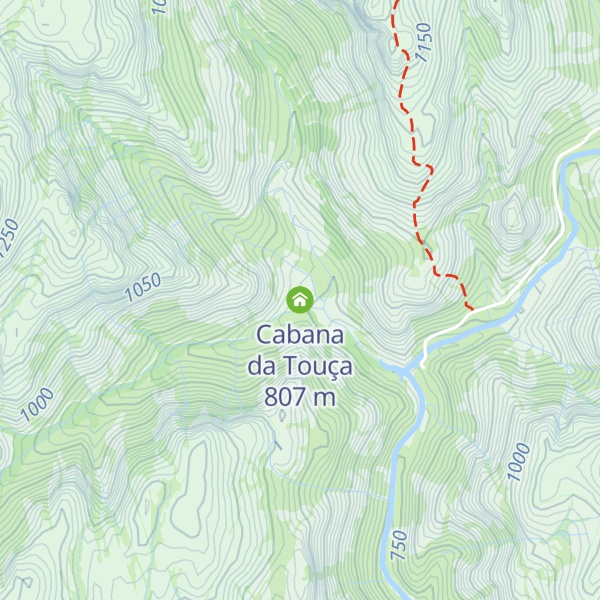 Map of Cabana da Touça
