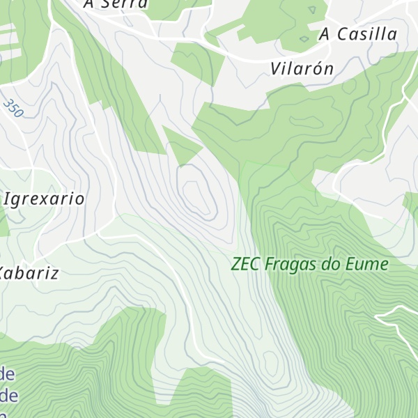Map of Pico da Aguia
