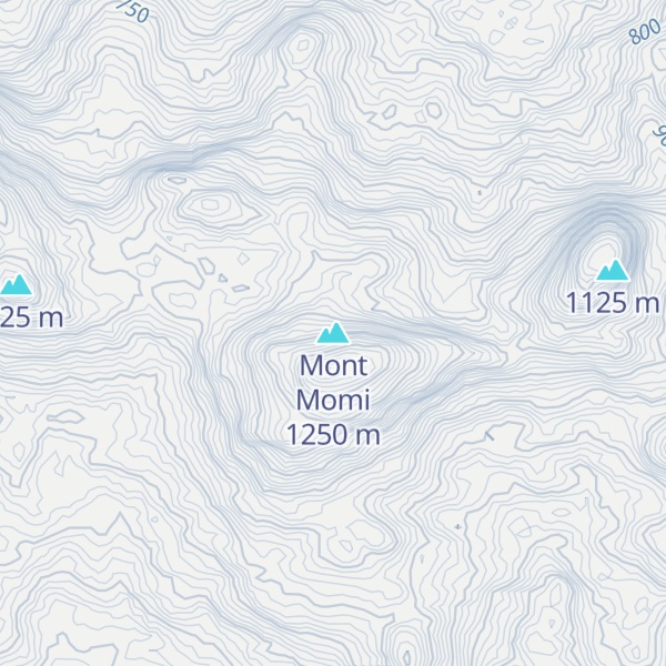 Map of Mont Momi