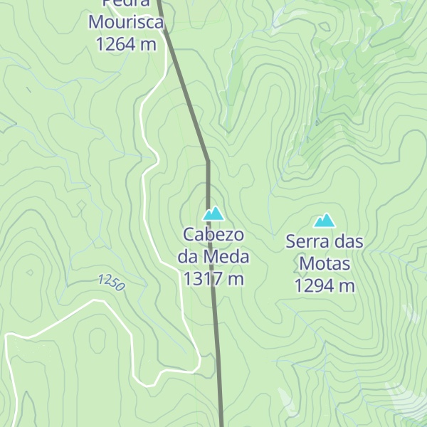 Map of Cabezo da Meda