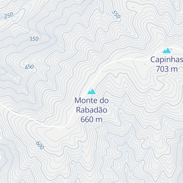 Map of Monte do Rabadão
