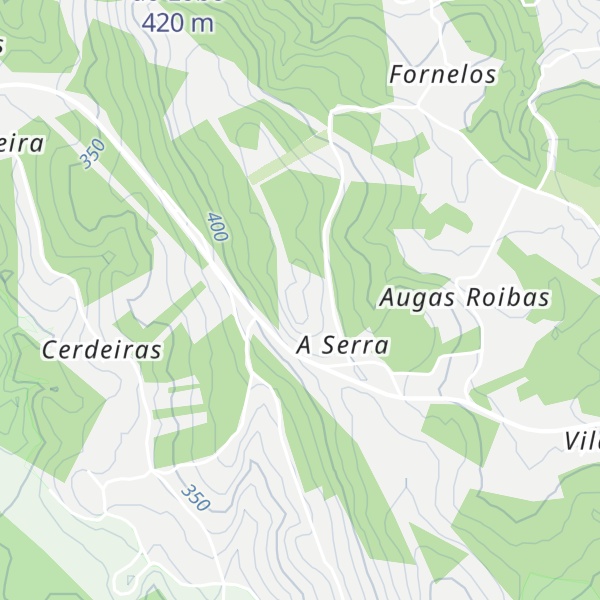 Map of Pico da Mariña