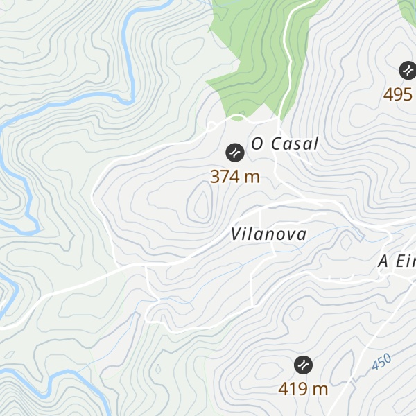 Map of Monte da Balsiña