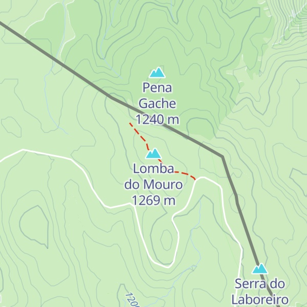 Map of Lomba do Mouro