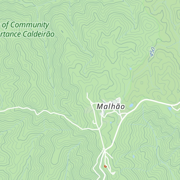 Map of Malhão