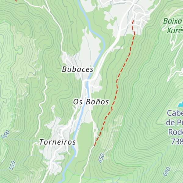 Map of Residencia Las Termas