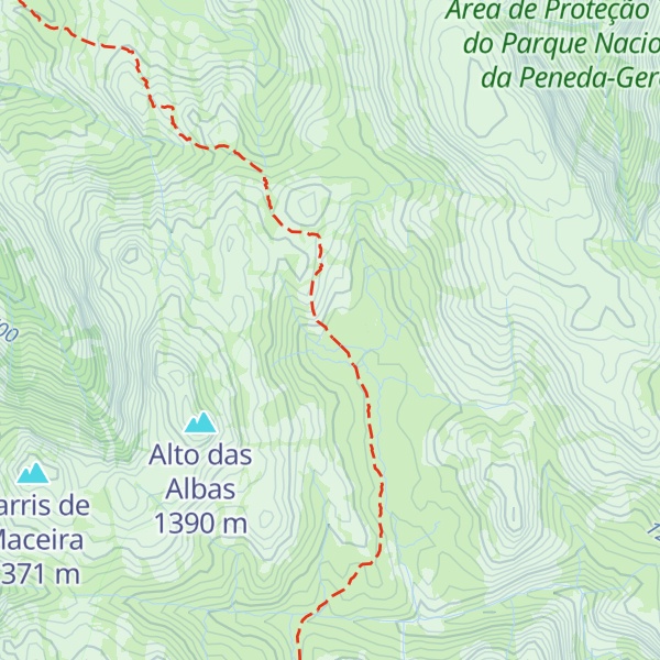 Map of Abrigo dos Prados da Messe