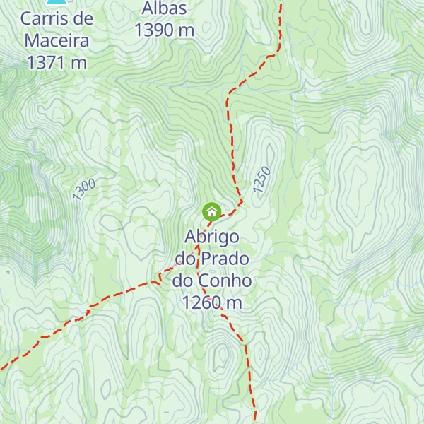 Map of Abrigo do Prado do Conho