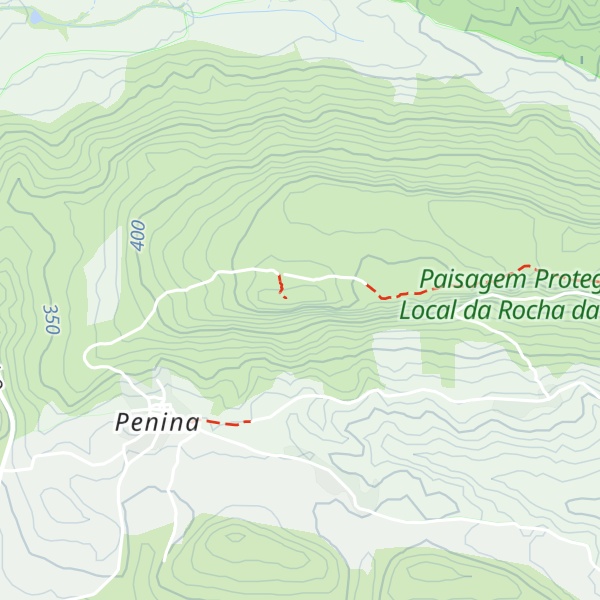 Map of Rocha da Pena