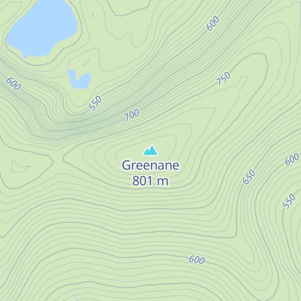 Map of Greenane